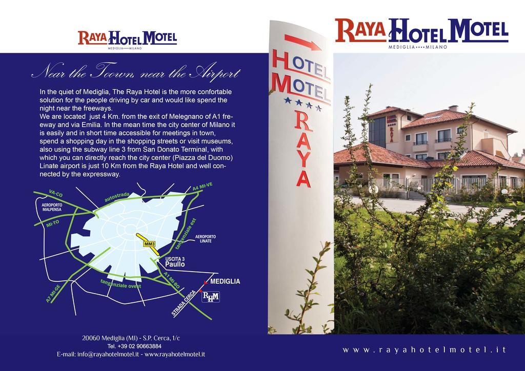 Elysium Hotel Raya Mediglia Екстер'єр фото